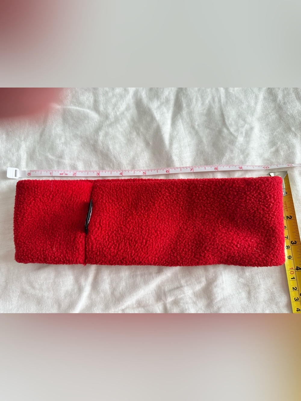 Coleman Red Fleece Headband Ear Warmer
